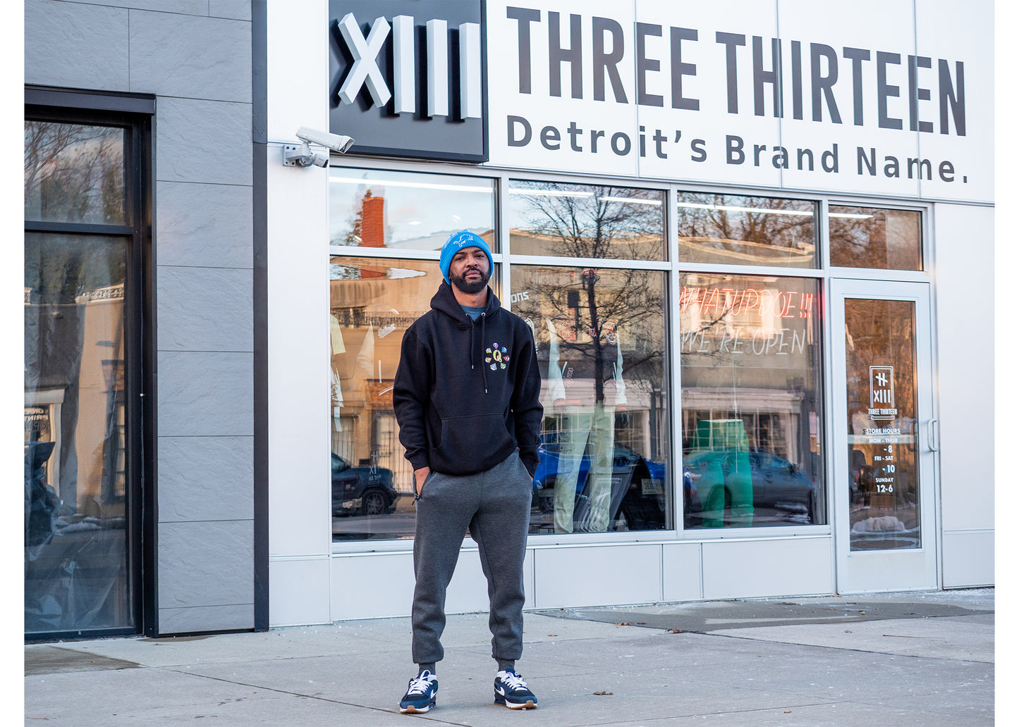 Que the Chaotic Premium Hoodie
